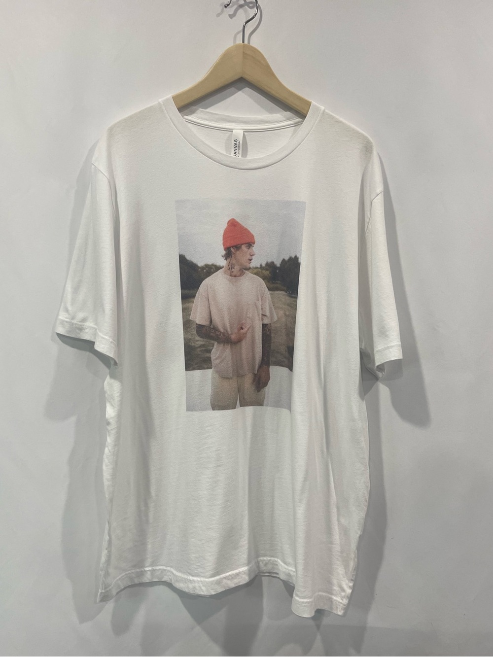 Justin Bieber White T-shirt